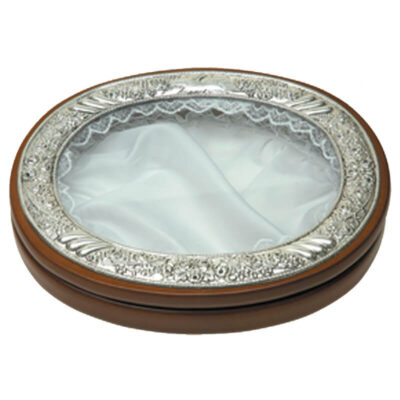 Στεφανοθήκη Οβάλ Πουλί-Bird Oval Wedding Wreath Case