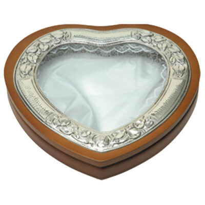 Στεφανοθήκη Καρδιά Λουλούδι-Flower Heart Wedding Wreath Case