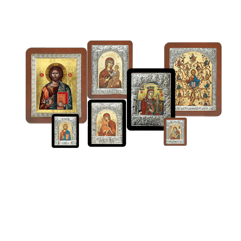 silkscreen-5 Βυζαντινές Εικόνες με Μεταξοτυπία, Κατηγορία-Byzantine Icons with Silkscreen, Category